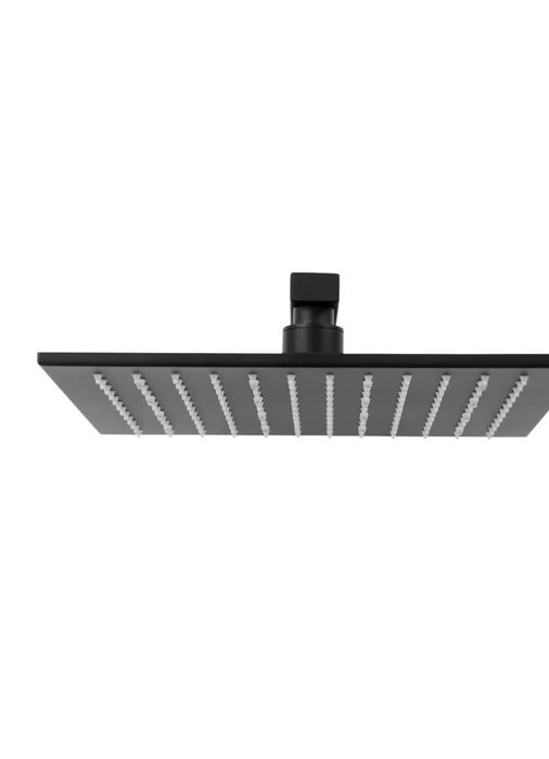 Nowy zestaw prysznicowy podtynkowy LED – deszczownica 30 cm, czarny