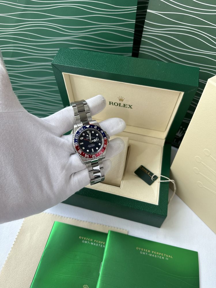 Zegarek męski Rolex GMT Master II Pepsi