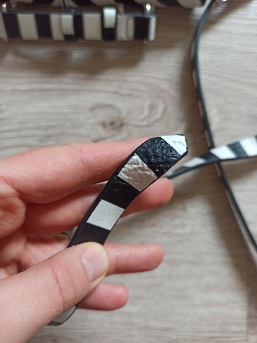 Torebka zara paski zebra crossbody