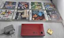 Nintendo DS XL + 8 gier - Komis Wadowice