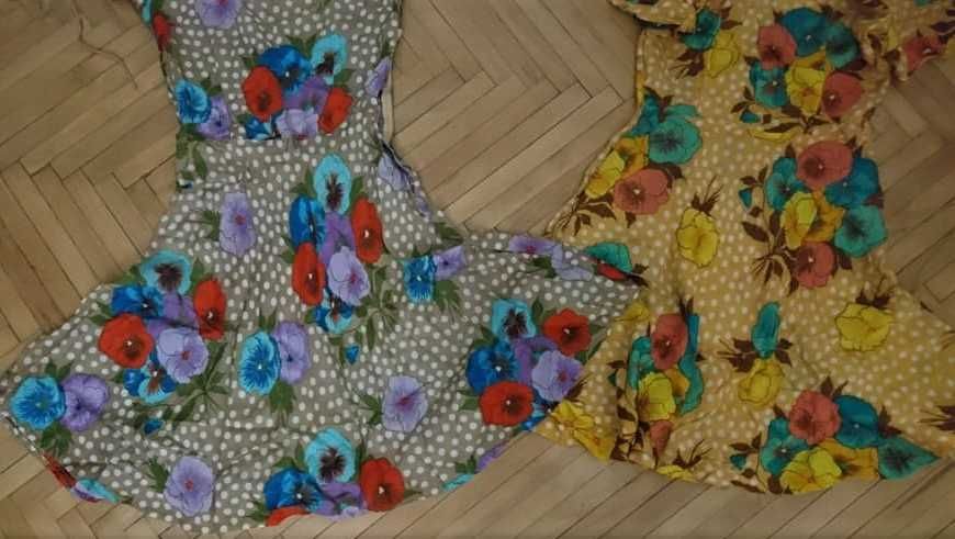 два  летних платья с"крылышками " 70 - годы    Польша винтаж реквизит