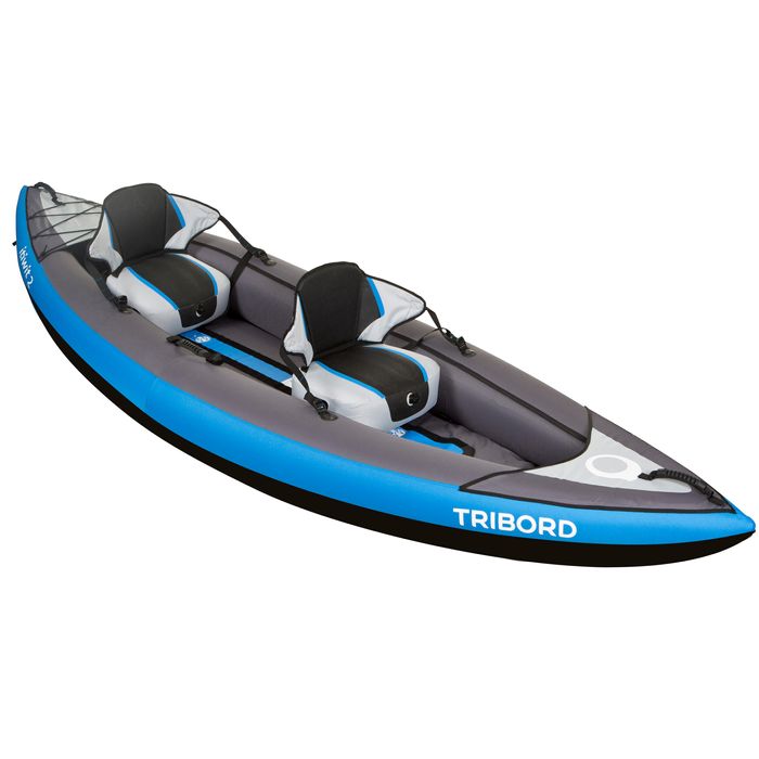 Kayak insuflável 1 ou 2 lugares ITIWIT 2 Azul