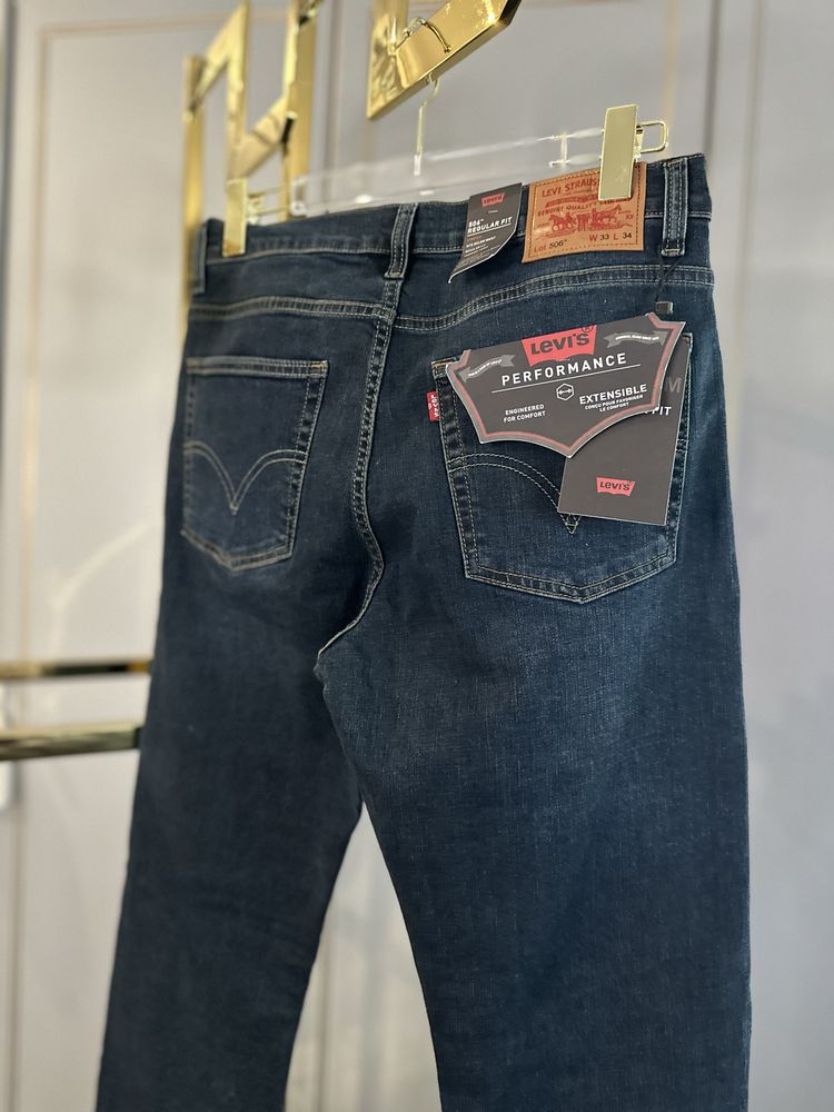 чоловічі levis 506 w33 левайс 506 мужские джинсі большой рост L34