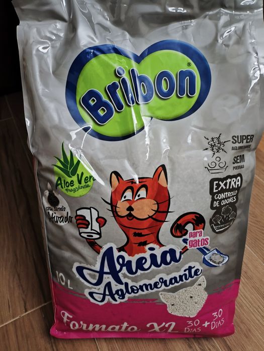 Areia Aglomerante para gatos