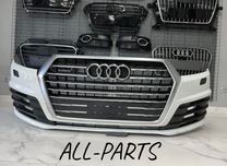 Бампер Передній AUDI Q7 4m S-Line 15- решітка sline б/у