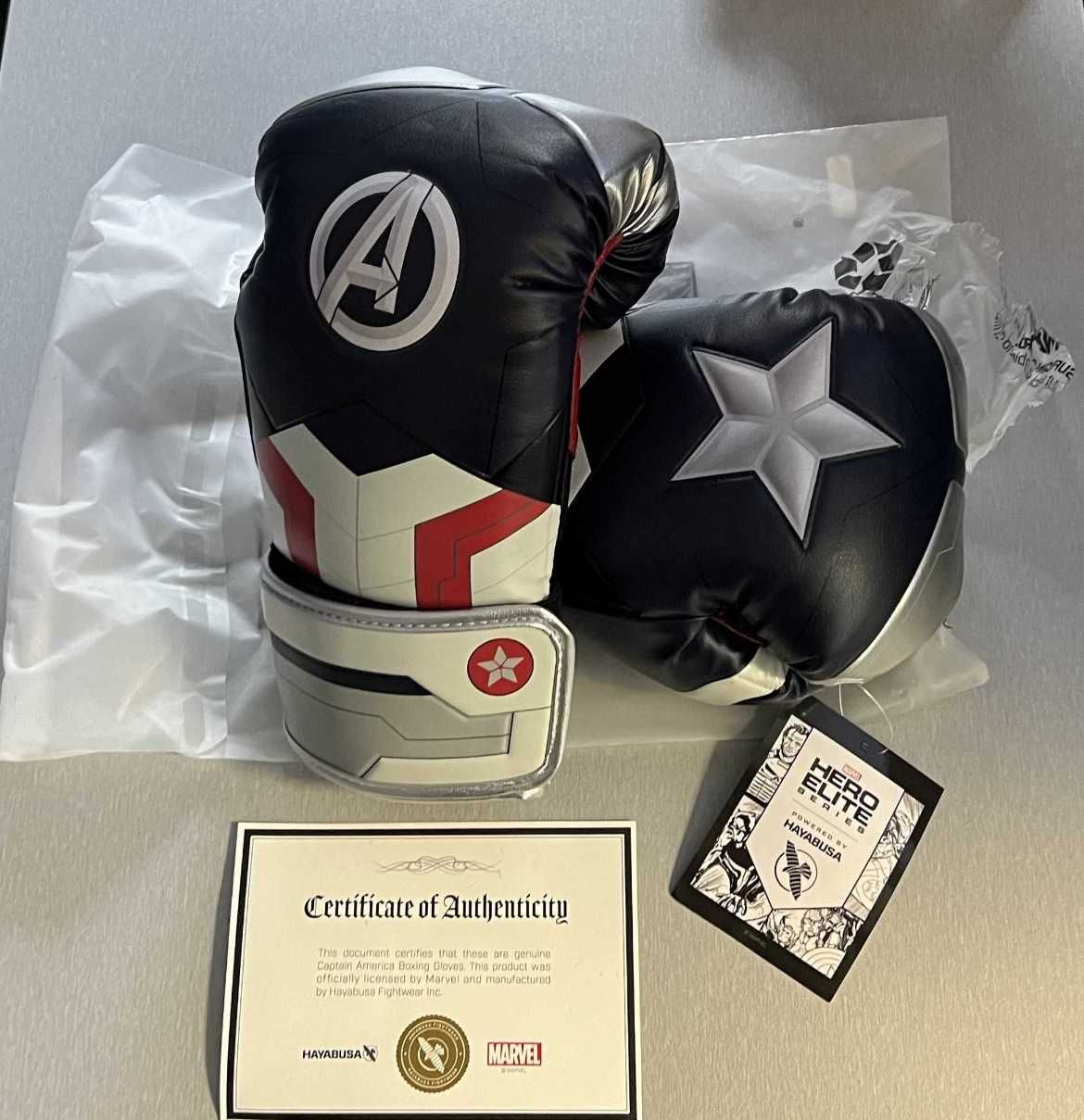 Hayabusa Sam Wilson rękawice bokserskie,Marvel Avengers 12oz.