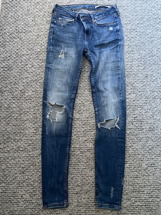 Джинси жіночі завужені Zara ідеал стан