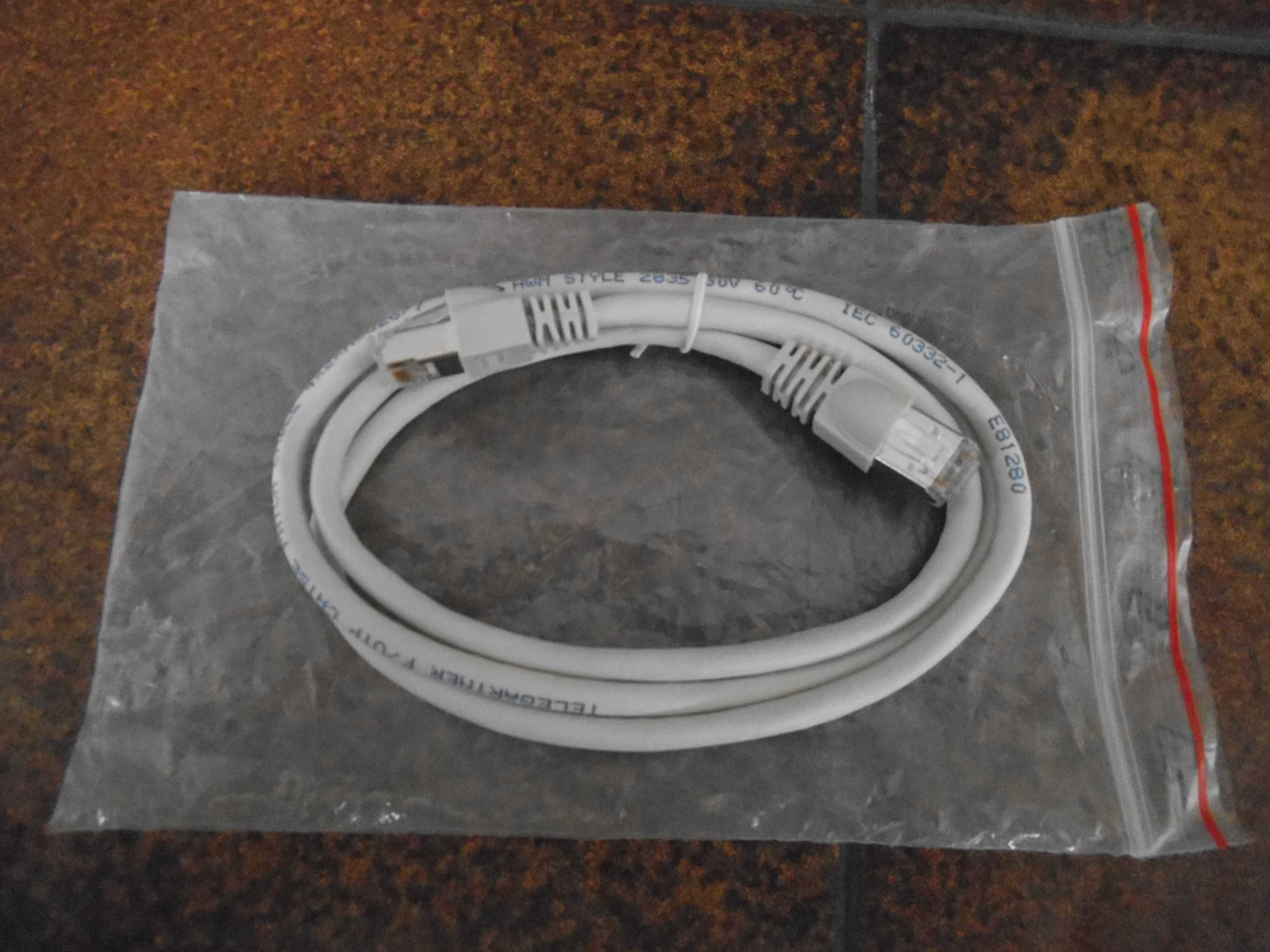 Kabel RJ45 do połączenia modemu routera komputera itp. NOWE