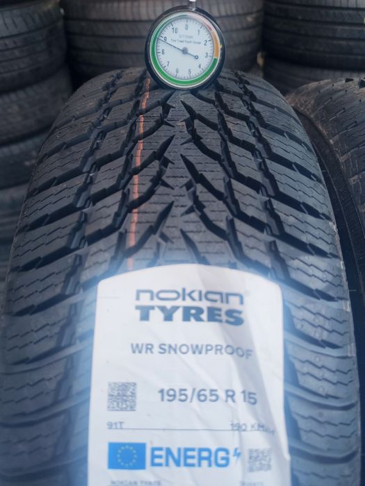 Opony zimowe Nokian TYRES WR SNOWPROOF 195/65/15 91T Nowe Demo Dot1622