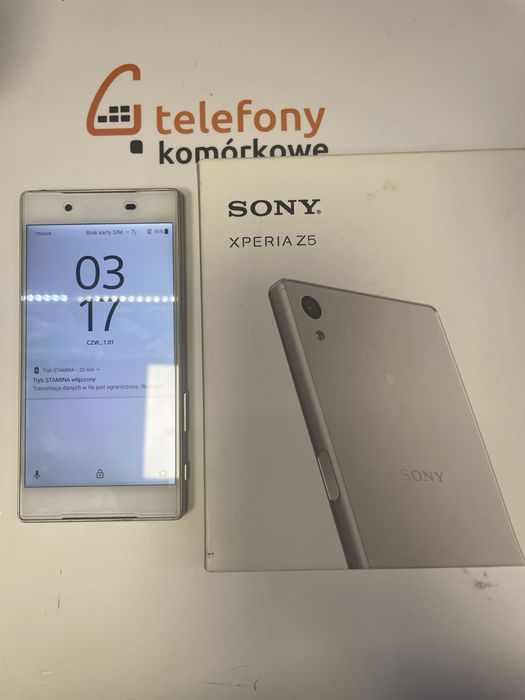 Sony XPERIA Z5 biały telefon komorkowy