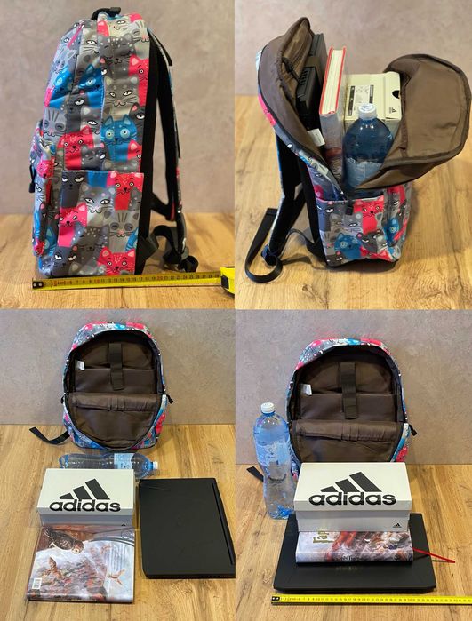 Повсякденний рюкзак для лептопів 16", Wadirum, принт котики, - 26,6%