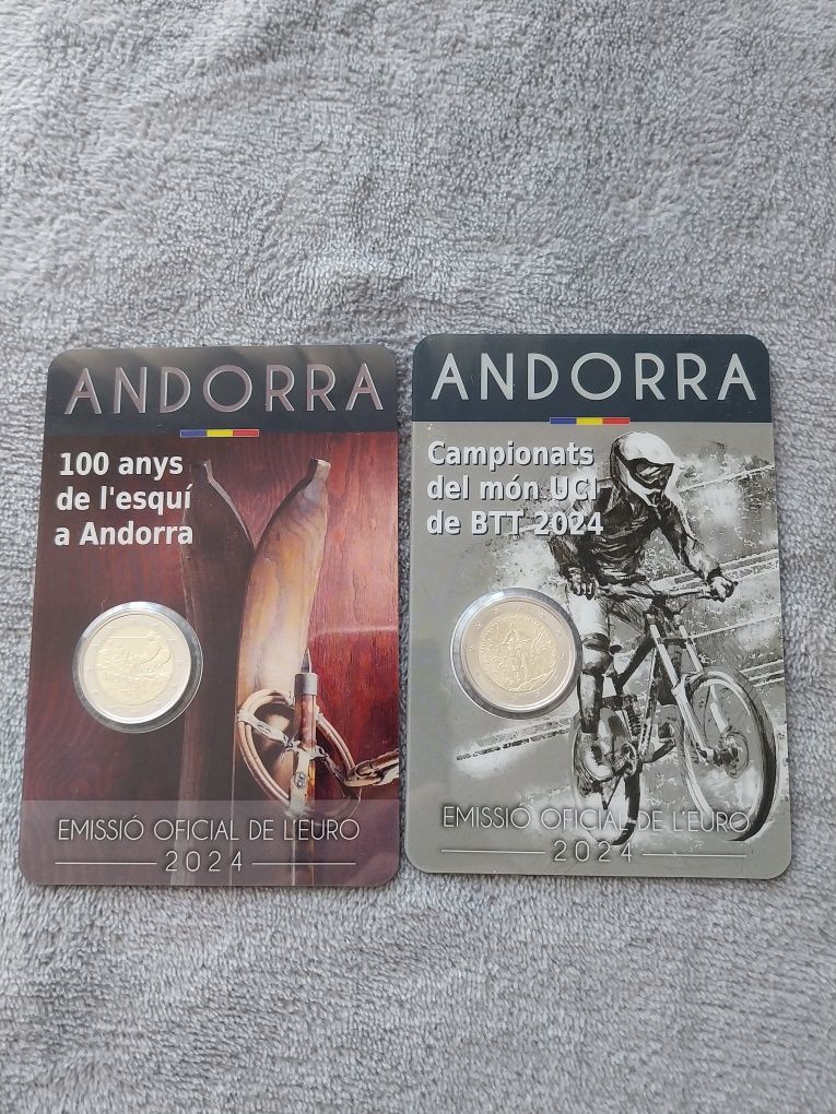 Moedas de Andorra 2024