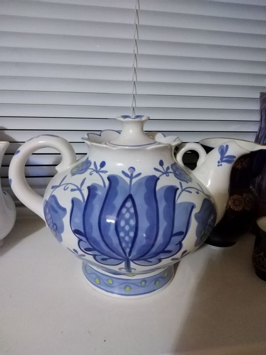 Продам великий доливний чайник Сумський фарфоровий завод в ідеальному