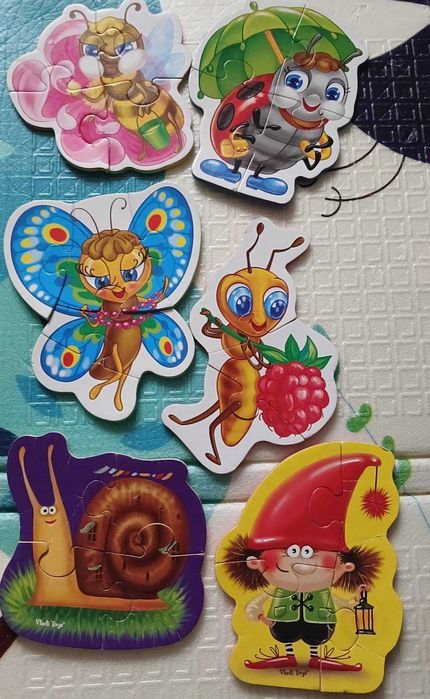 Пазли, доміно Ubee