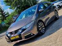 Honda Civic Led Serwis Navi Kamera Tempomat Bluetooth Climatronic Gwarancja!