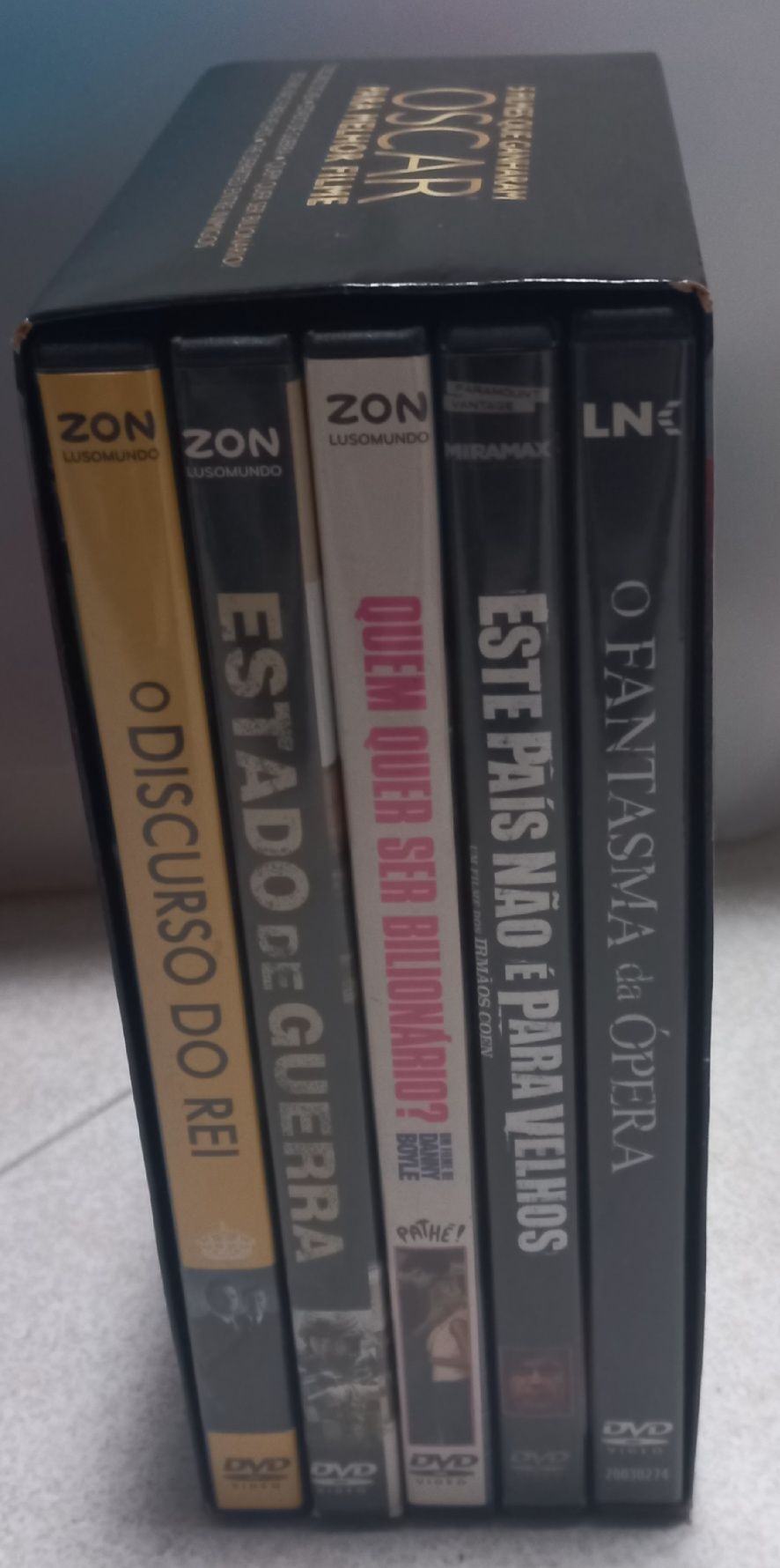DVDs novos ou ótimo estado de conservação