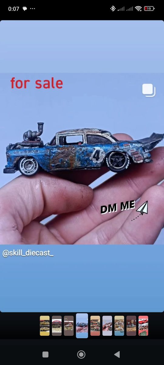 HOT WHEELS Custom Estilo Rusty