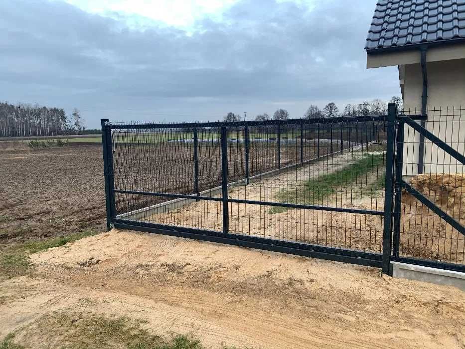 Furtka ogrodzeniowa panelowa 1,53 x 1 m bramka, brama wejściowa