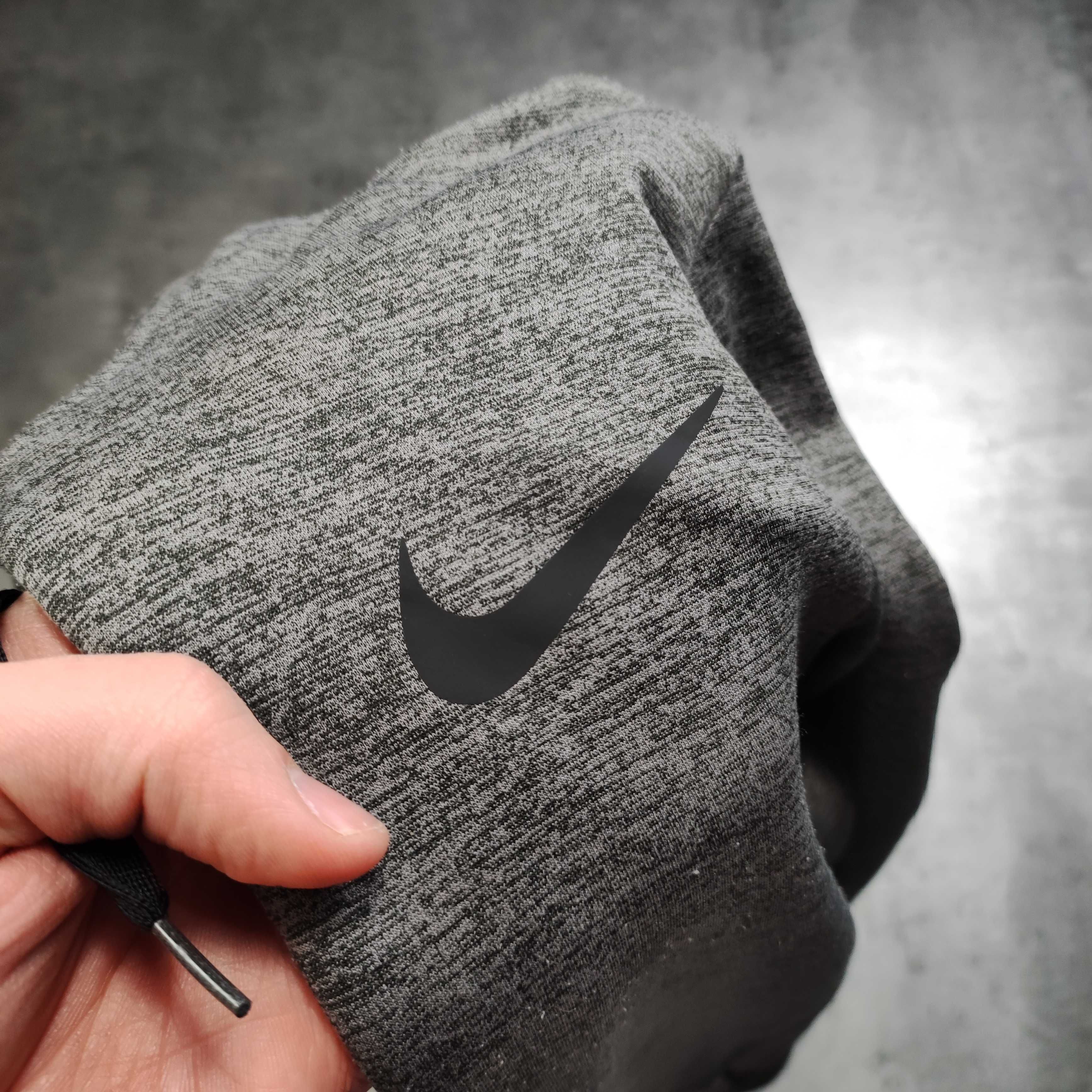 MĘSKA Bluza Rozpinana Ciemno Szara Dri-Fit Polarek Thermal Hoodie Nike