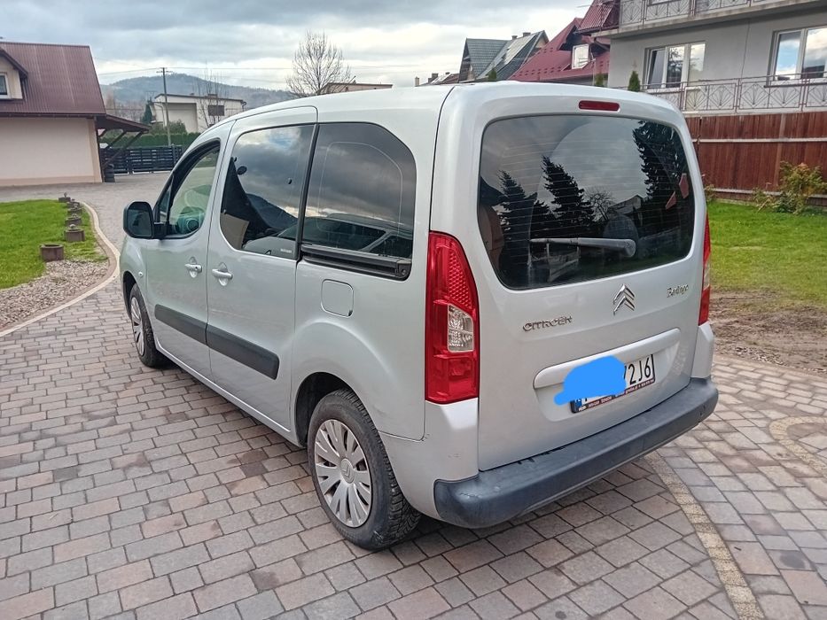 Citroen berlingo 1.6hdi klima zdrowy dwóch stron drzwi 2012r