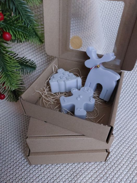 Sprzedam zestaw mydełek renifer, pierniczek i choinka