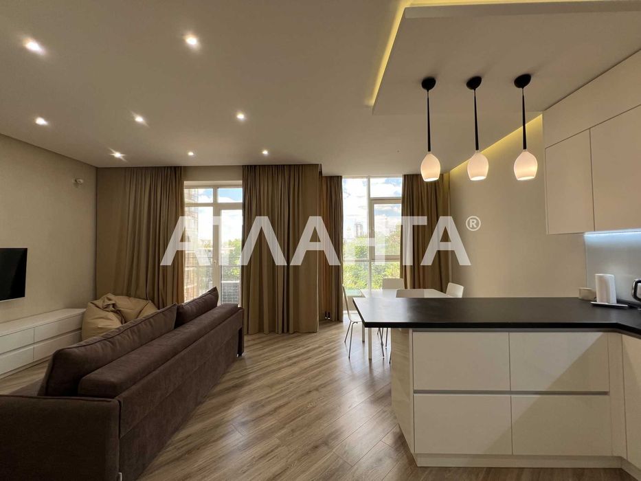 Евро-двушка с паркоместом в 9 Жемчужине Французский бульвар!