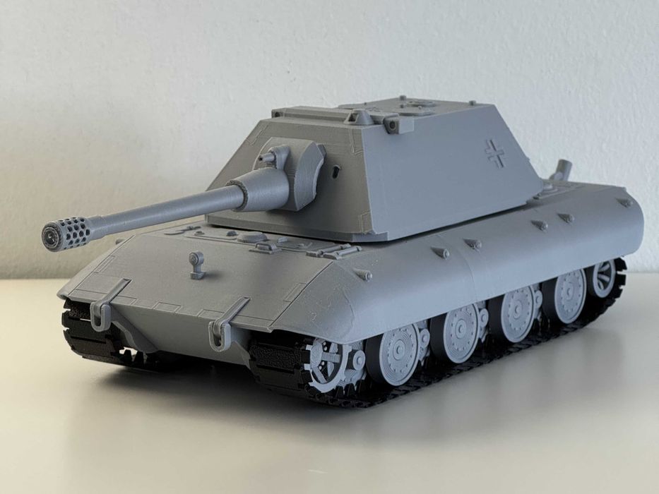Model Czołgu Pz.Kpfw. W 100 - Superciężki Gigant II Wojny Świat.