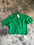 sweter narzutka damska zielona nowa r xl