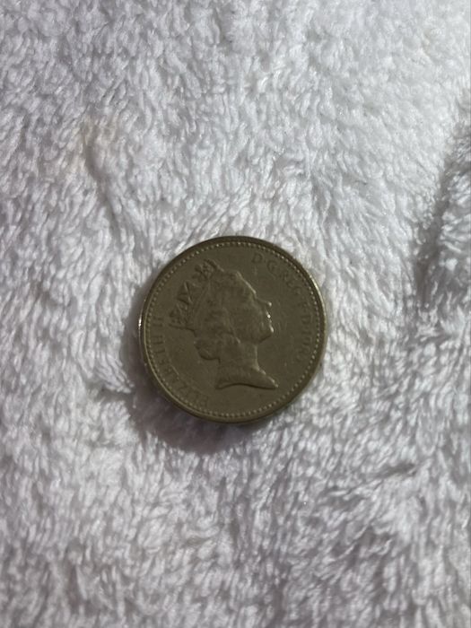 one pound 1985 - raro