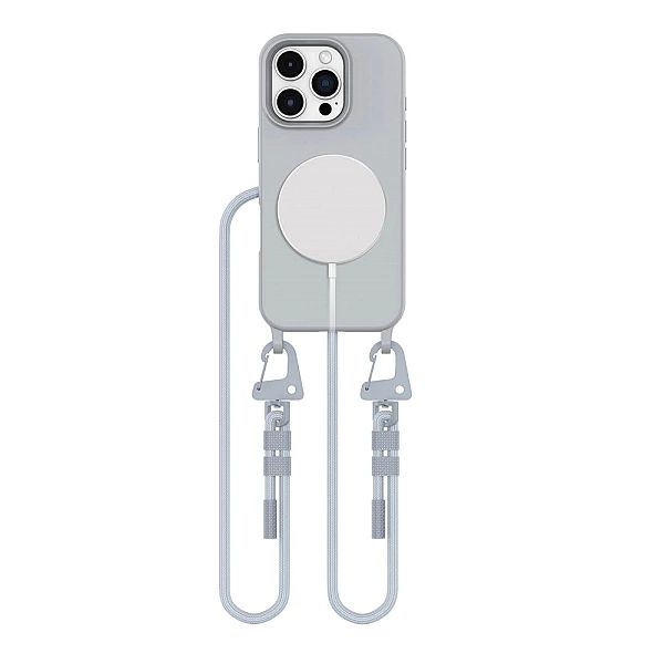 Tech-Protect Magnecklace Magsafe Iphone 16 Pro Max Crayon Grey