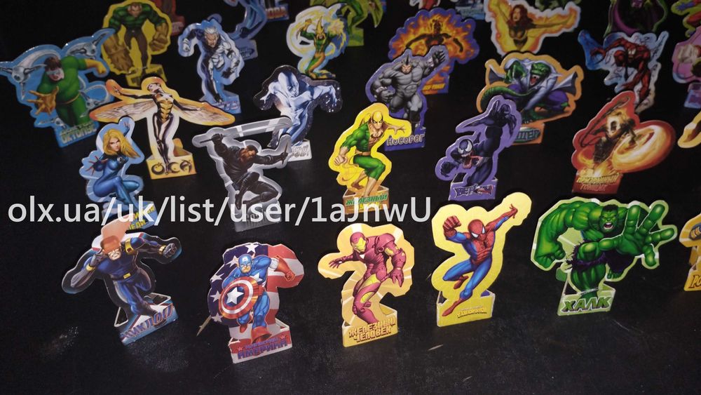 Уникальные фигурки MARVEL из приватной коллекции