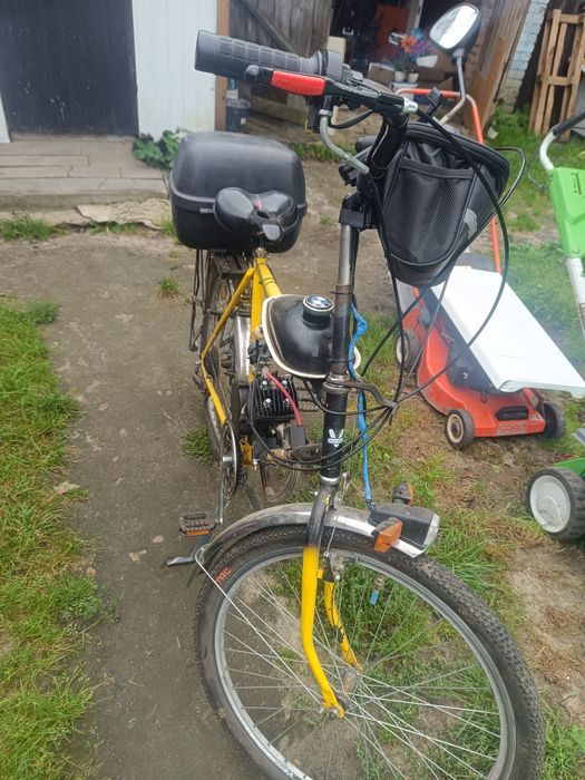 Rower z silnikiem zamienię