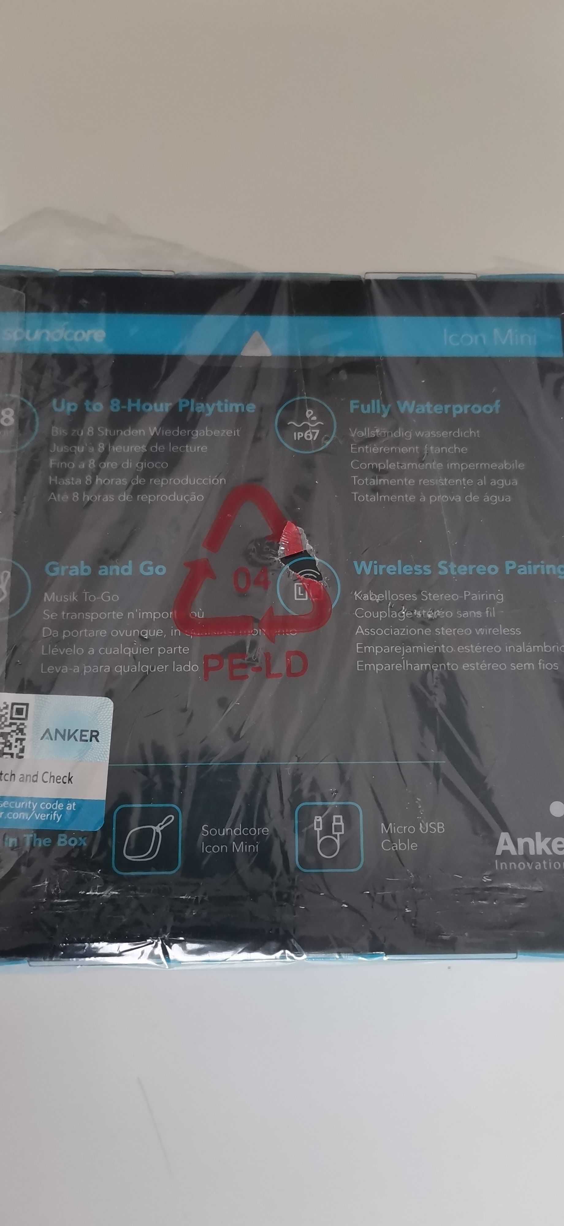 Głośnik bluetooth Anker Soundcore Icon mini - nowy