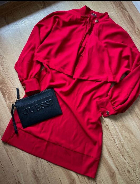 Sukienka rozm M 38 By o la la glam czerwona