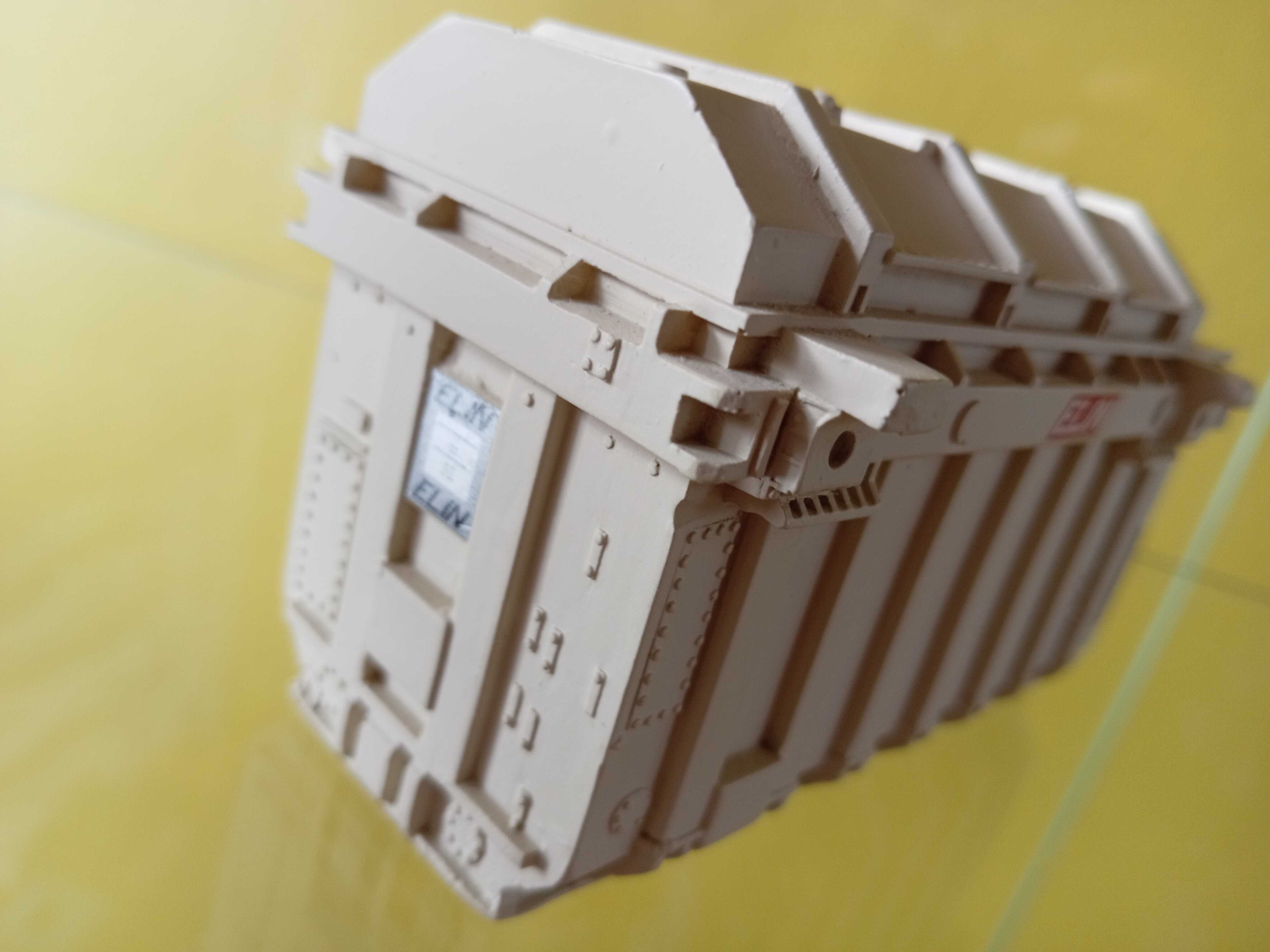 Model WSI 1:50 Transformator ELIN - Specjalny ŁADUNEK Ponadnormatywny