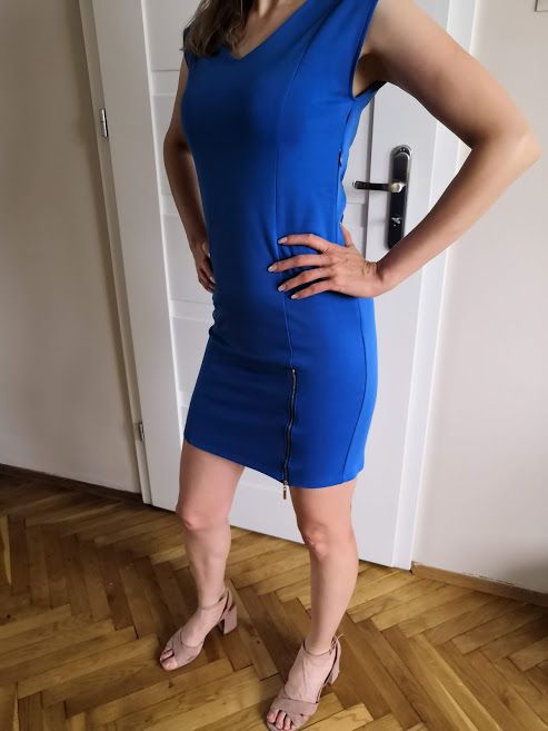 Sukienka niebieska Mohito XS