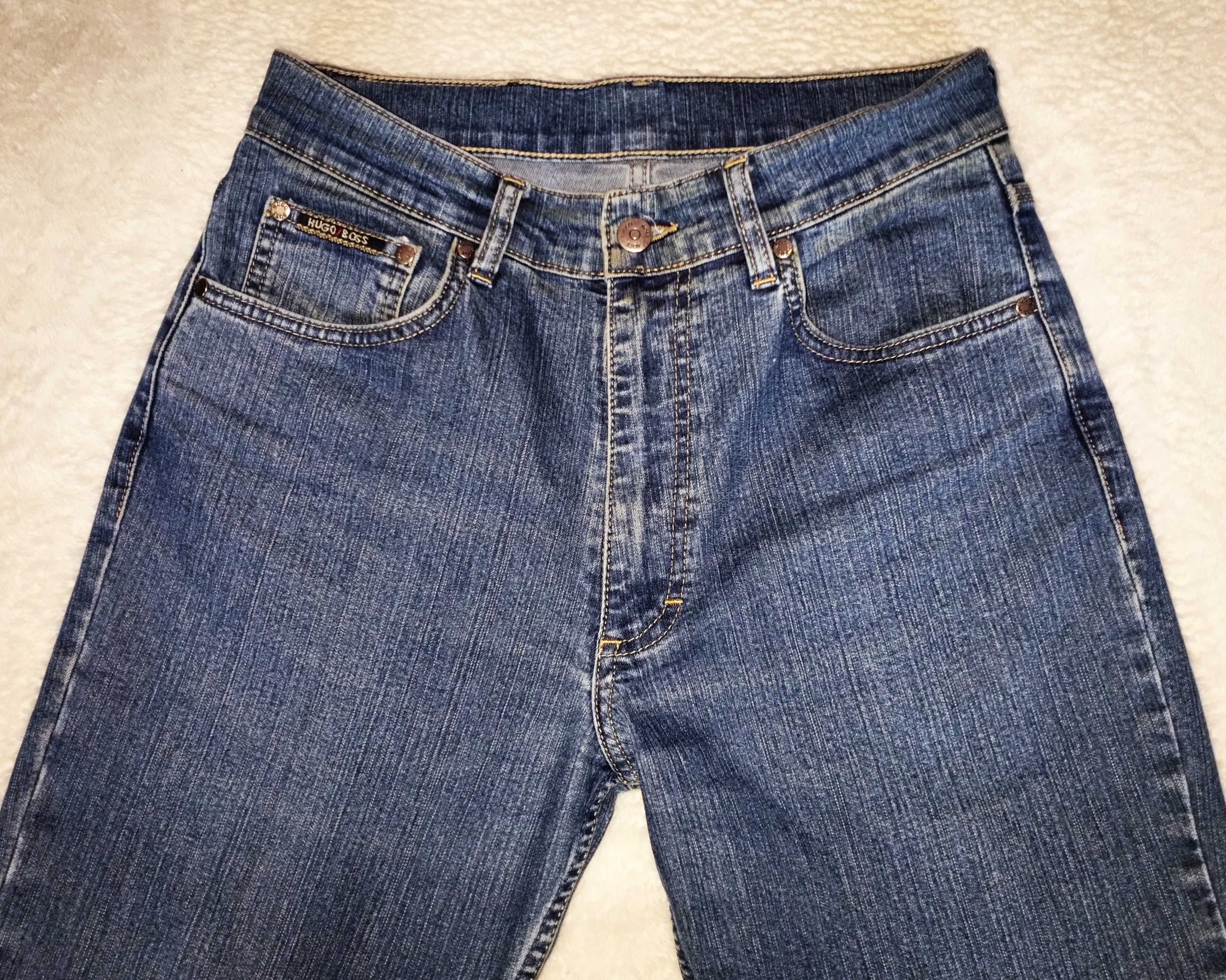 HUGO BOSS Select Line oryginalne spodnie Jeans męskie idealne Vintage