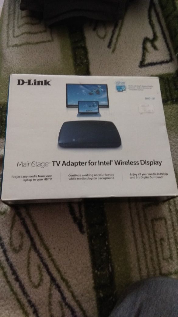 Продам Wi-Fi медиа-стример D-Link DHD-131