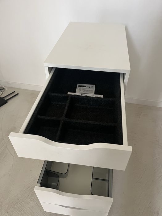 alex szafka ikea z kółkami szuflady