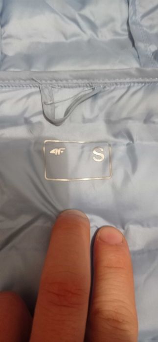 Kurtka puchowa 4F S jesienna damska przejaciowka