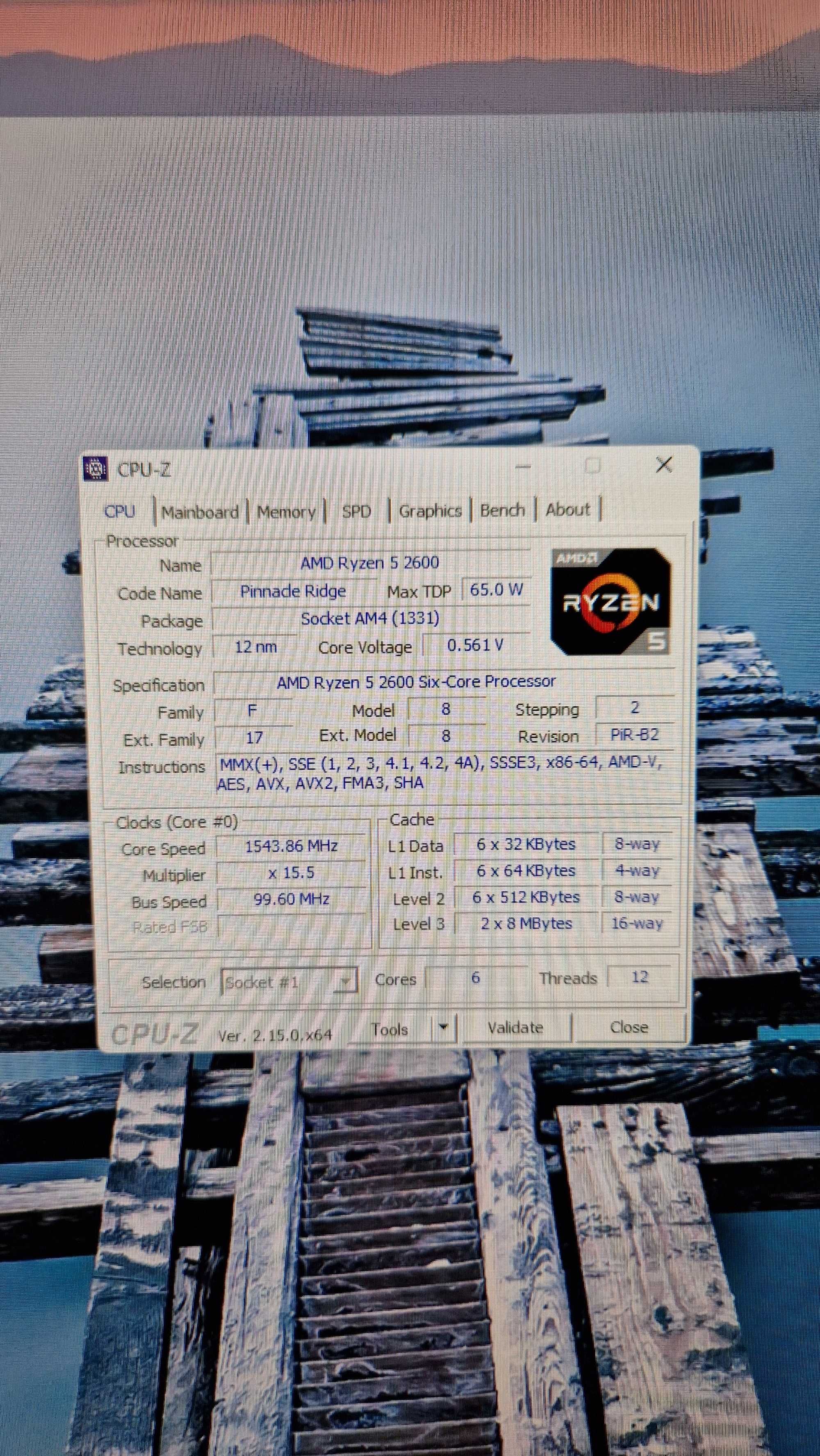 Komputer stacjonarty RTX 4060, RYZEN 5 2600, 16GB