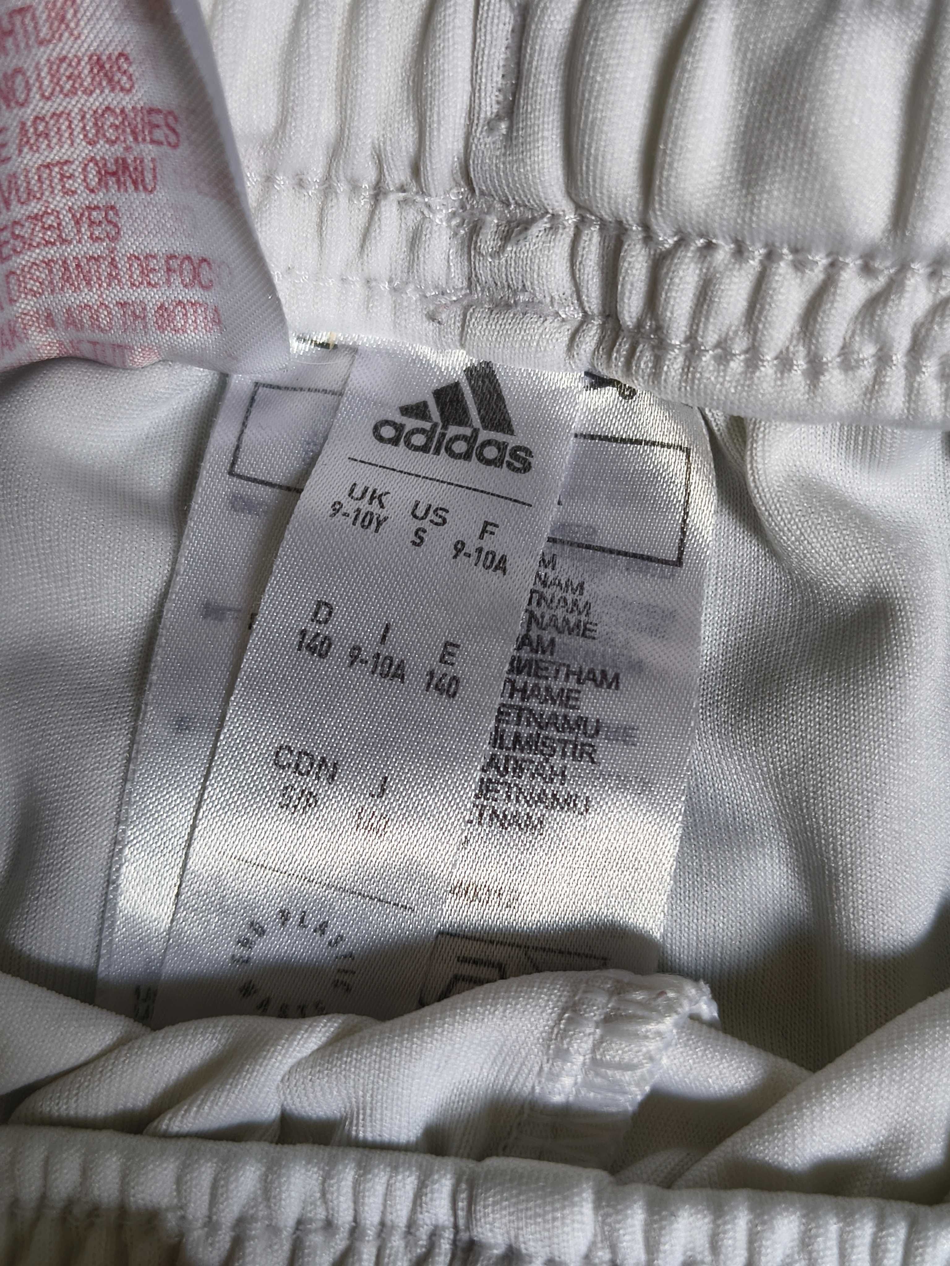Spodenki adidas Manchester United 22/23 Domowe Junior - Biały rozm.140