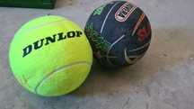Bola de tennis tenis gigante grande