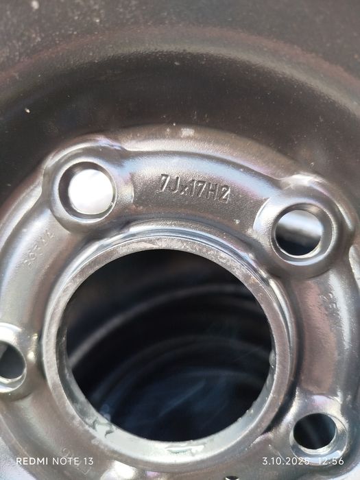 1szt Felga Stalowa Citroen/Peugot/Toyota 7Jx17 (5x108,ET46)
