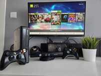 Xbox 360 Slim RGH kinect 2x pad