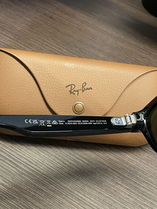 Смарт-окуляри Ray-Ban Meta Skyler Black G15 Plano Green