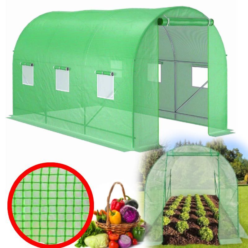 Tunel Foliowy SZKLARNIA 6m² 300x200 cm FOLIAK OGRODOWY