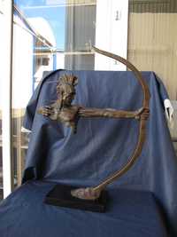Индеец . 80 см . 11 кг Бронза Скульптура Remington