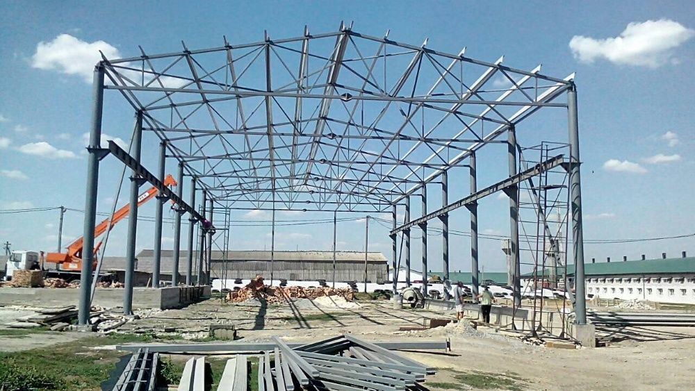 Продам ферми металеві,12м,15м,18м,24м,28м. Кран балки. Будівництво.