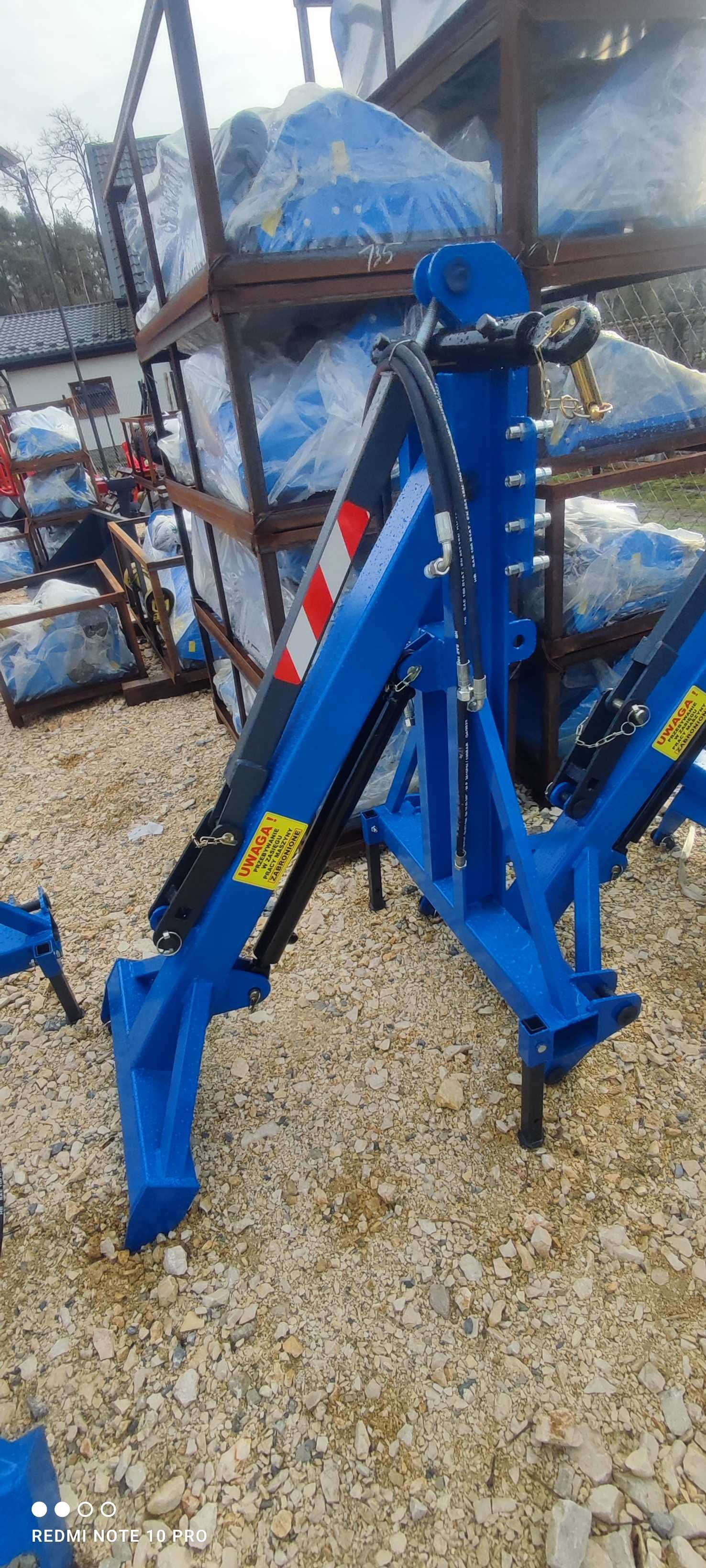 Ładowacz na tuz traktora traktorka podwójna hydraulika raty
